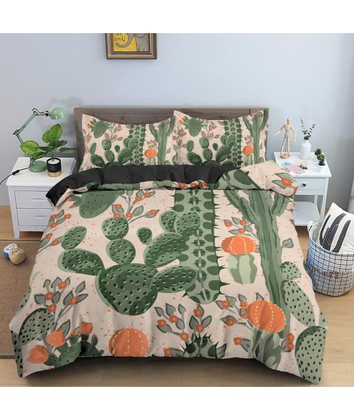 Desert cactus duvet cover une grave pollution 