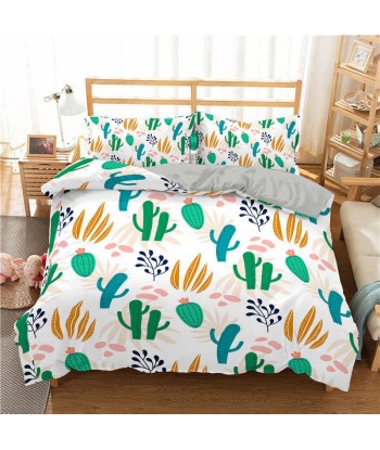 Cactus duvet cover 1 person le concept de la Pate a emporter 