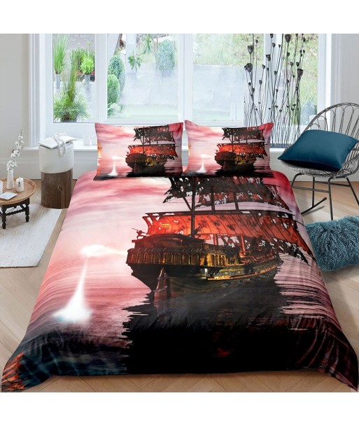 Pirate duvet cover 1 person livraison gratuite