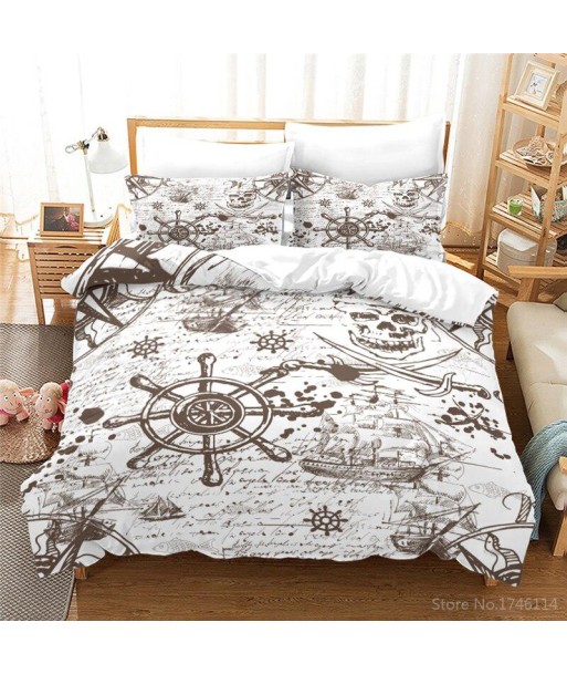 White pirate duvet cover le concept de la Pate a emporter 