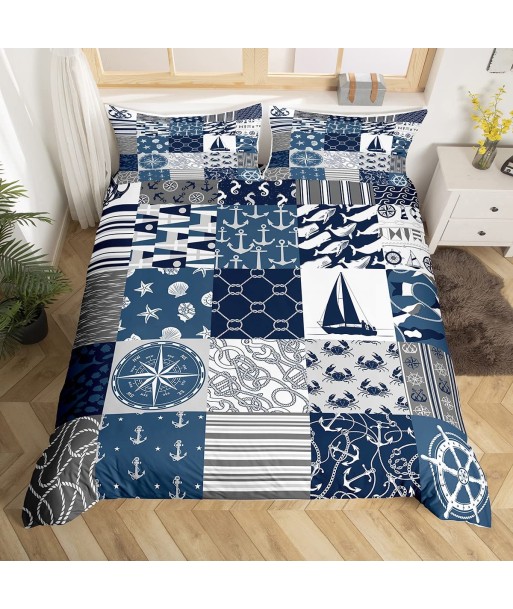 Blue boat duvet cover des créatures d'habitude