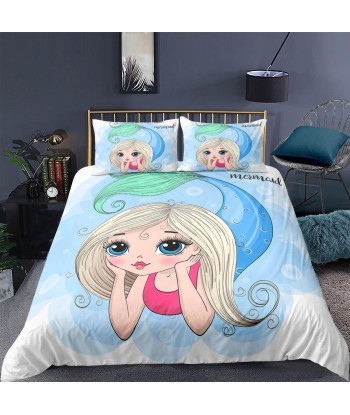 Blonde siren siren duvet cover une grave pollution 