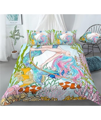 Fish siren siren duvet cover Economisez 