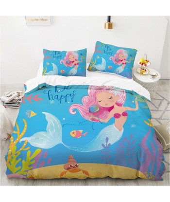 Happy mermaid duvet cover Comparez et commandez 