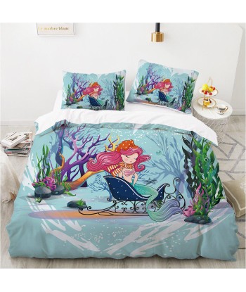 Sirène duvet cover in water outlet