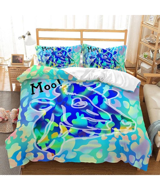 Cow printed duvet cover offre 