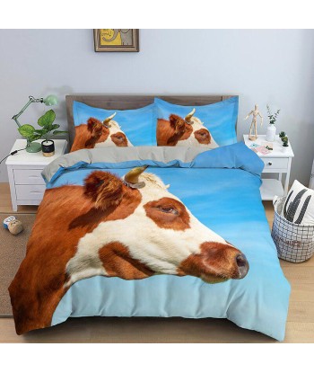 Montbéliard cow quilt cover acheter