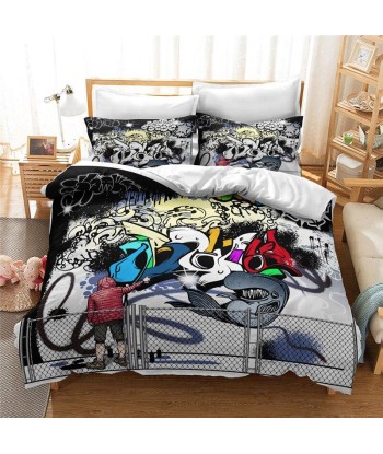 Graffiti Street Art duvet cover Voir les baskets