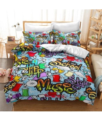 Old School graffiti duvet cover Comparez et commandez 