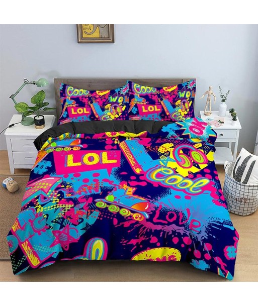 Cool graffiti duvet cover Venez acheter