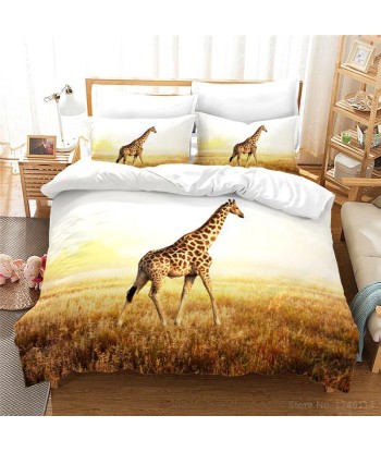 Giraffe duvet cover 2 people français