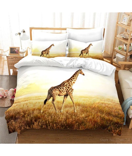 Giraffe duvet cover 2 people français