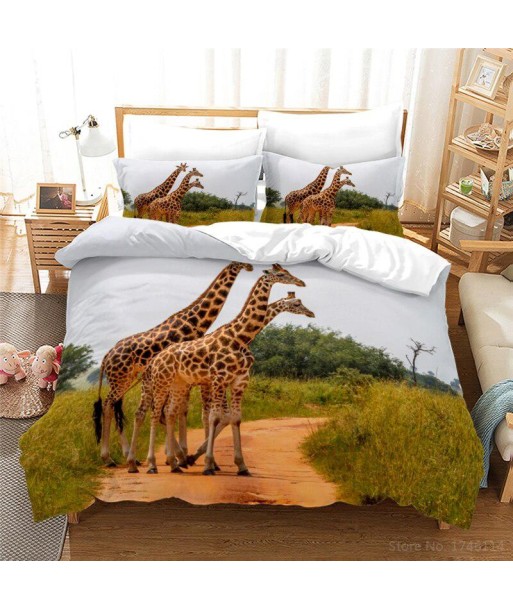 Wild giraffe duvet cover acheter