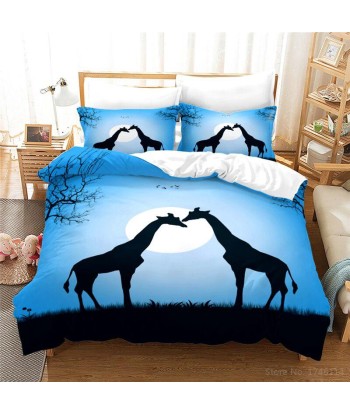 Night giraffe duvet cover Paris Déstockage Promo