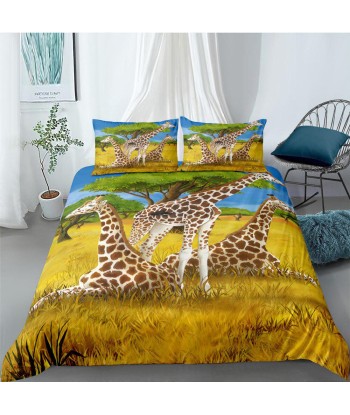 Giraffe duvet cover sleeping pas cher chine