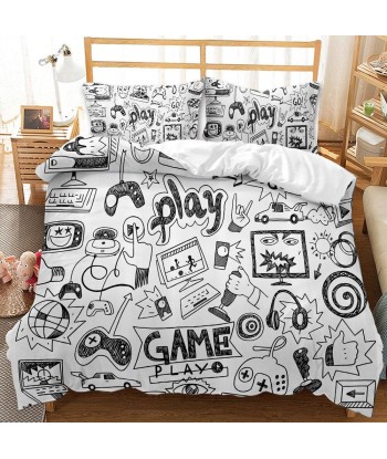 Clear video game duvet cover la colonne vertébrale