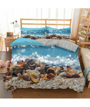 Beach quilt cover shellfish 2023