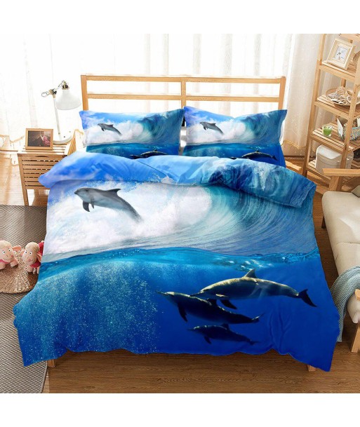 Acrobatic dolphin duvet cover meilleur choix