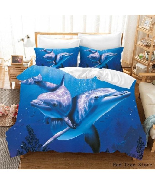 Duvet cover with dolphins vente chaude votre 