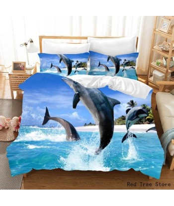 Duvet cover Dauphins Parades livraison gratuite