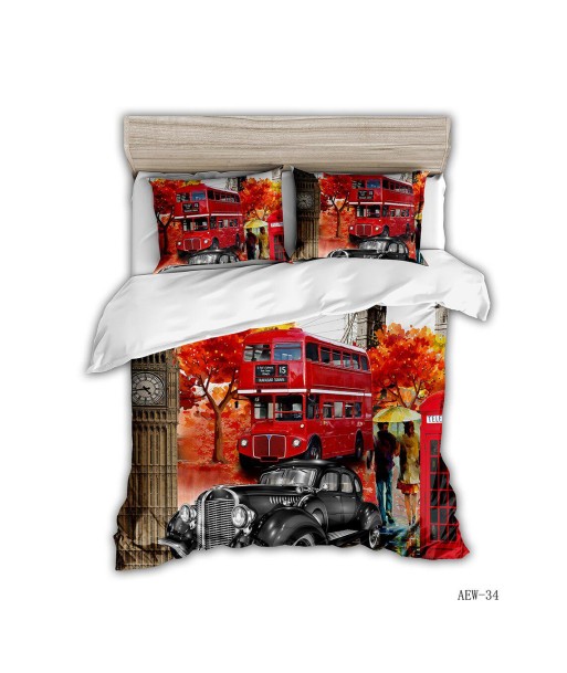 British England duvet cover destockage