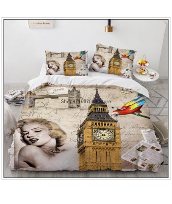 England duvet cover Marilyn Monroe de technologie