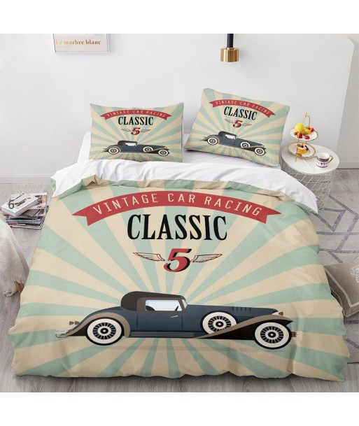 Retro car duvet cover Comment ça marche