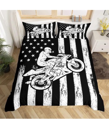 USA motorcycle duvet cover Par le système avancé 