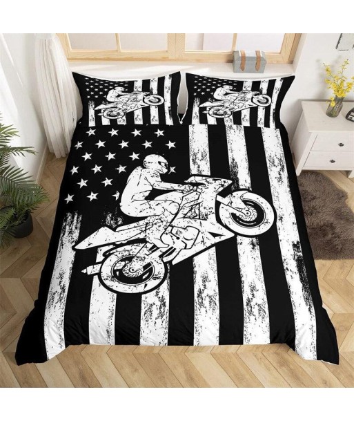 USA motorcycle duvet cover Par le système avancé 