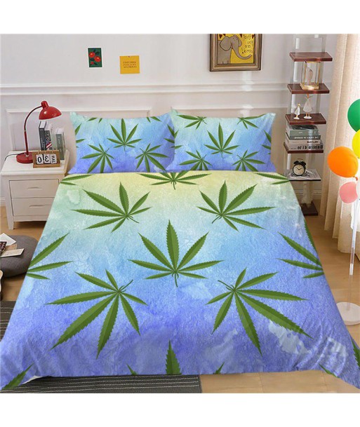 Marijuana cannabis duvet cover brillant des détails fins