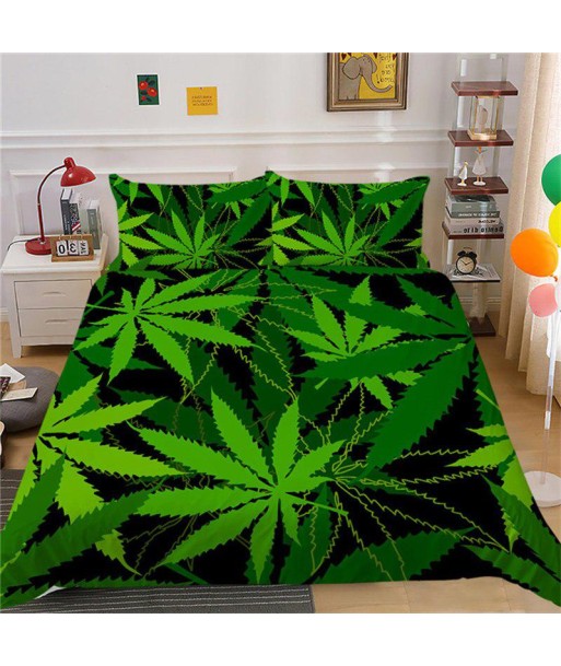 Cannabis leaf duvet cover Découvrez la collection