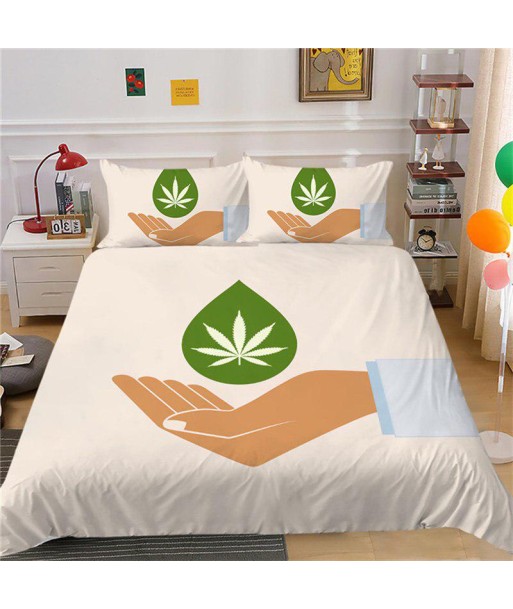 Duvet cover cannabis life JUSQU'A -70%! 