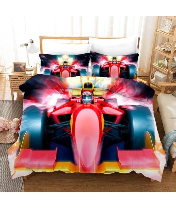 Red Formula 1 Duvet Cover Pour