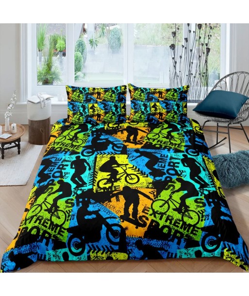 Skate duvet cover 200x200 acheter en ligne