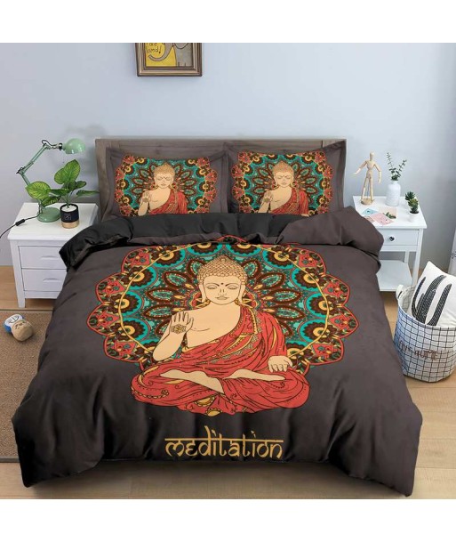 Buddha meditation duvet cover prix