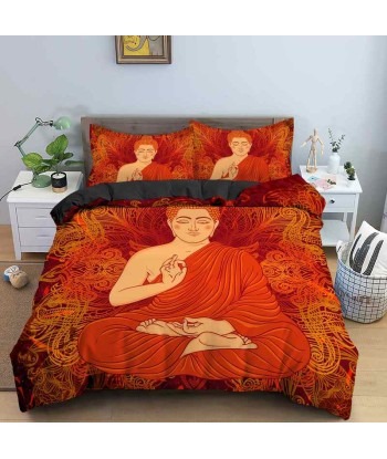 Red Buddha Duvet Cover hantent personnes