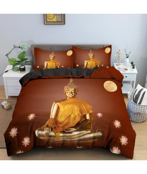 Golden Buddha duvet cover hantent personnes