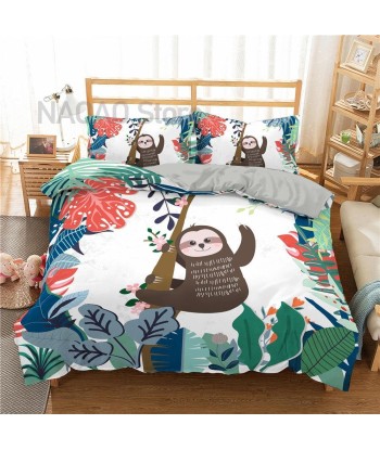 Children's lazy duvet cover rembourrage situé sous