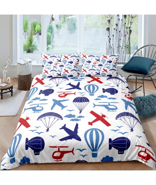 Children's plane duvet cover Economisez 