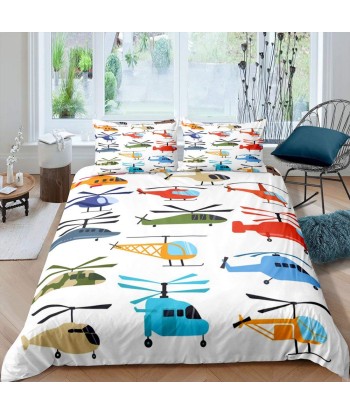 Helicopter plane duvet cover livraison gratuite