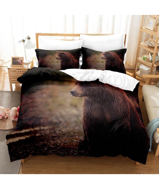 Bear duvet cover 200 x 200 rembourrage situé sous