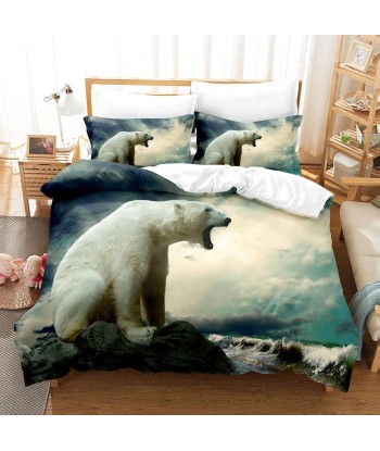 Lonely bear duvet cover destockage