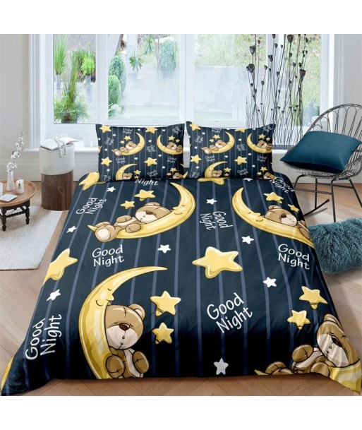 Good night's Bear Duvet Cover soldes