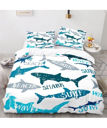 Beach Style Shark Duvet Cover de votre