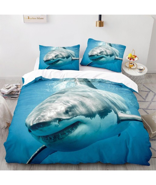 Solitary shark duvet cover Découvrez la collection