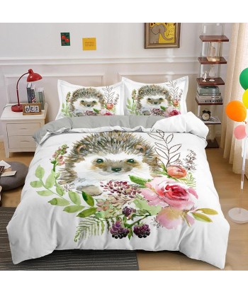 Children's hedgehog duvet cover Voir les baskets