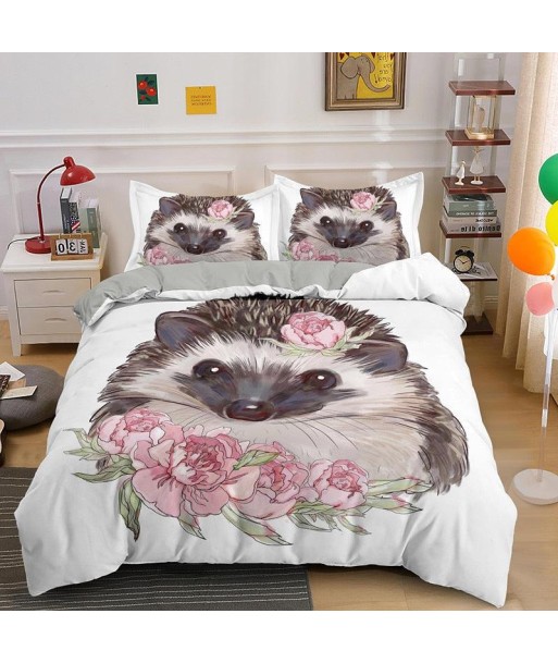 Fleur Hedgehog Duvet Cover Livraison rapide