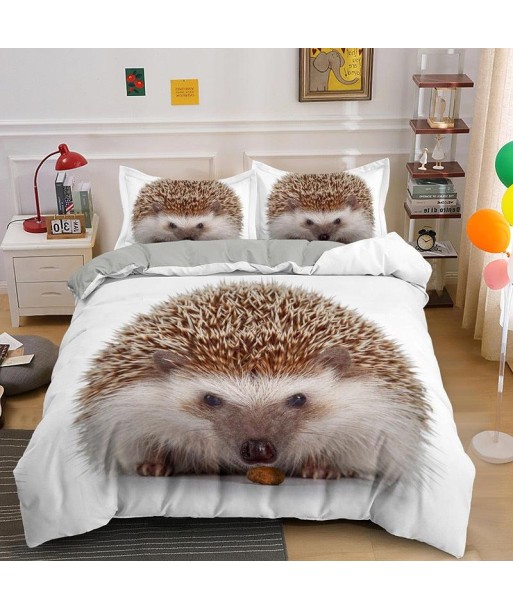 Boy's Hedgehog Duvet Cover de pas cher