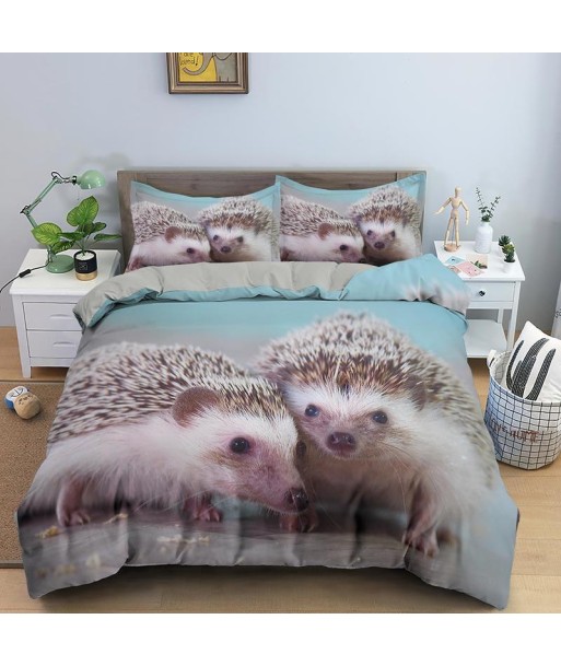 Couple hedgehog duvet cover Jusqu'à 80% De Réduction