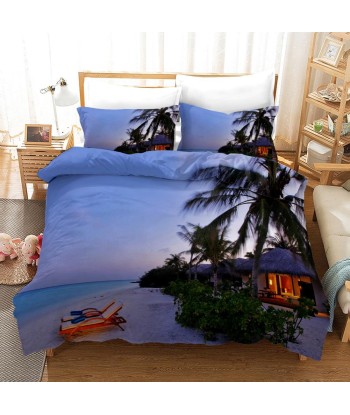 Summer Holiday Palm Duvet Cover En savoir plus